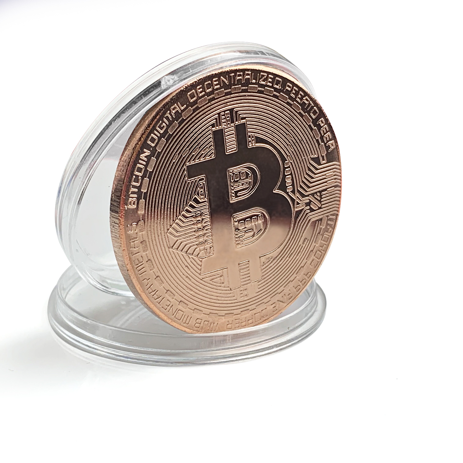 Moeda de Bitcoin de lembrança personalizada de 40 mm de aniversário de metal comemorativa de 24 k quilates moedas de ouro Bitcoin para venda