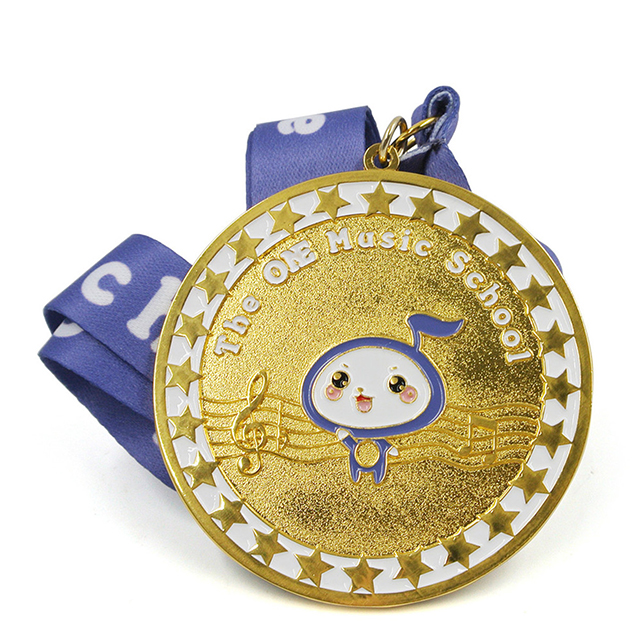 Medalha de futebol de futebol de ouro