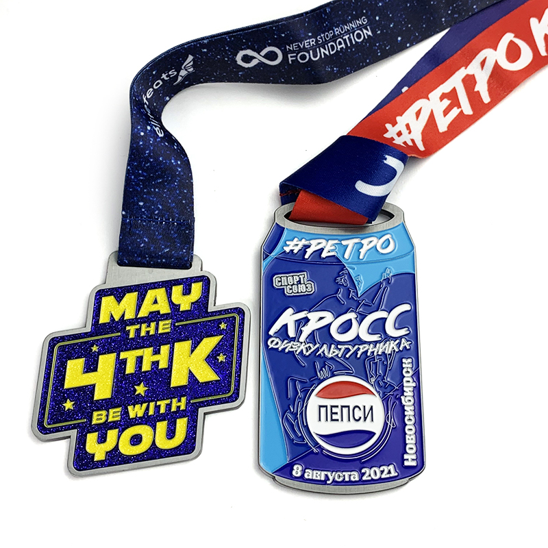 Medalhas personalizadas para fazer medalhas de corrida de bicicleta no esporte