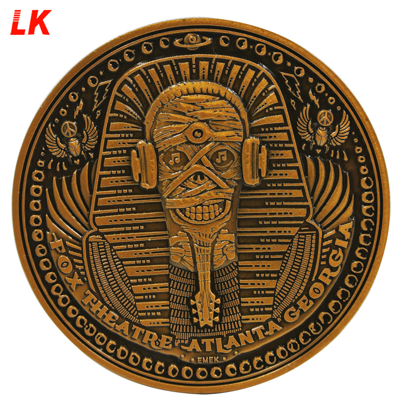 Design próprio personalizado artesanato antigo ouro prata cobre bronze esmalte macio liga de zinco 3d metal desafio dos EUA moeda atacado