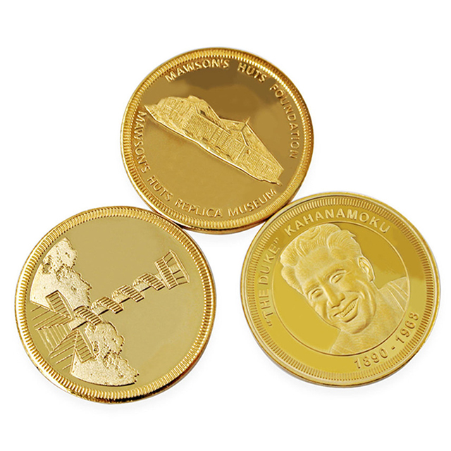 Moedas de ouro comemorativas à venda