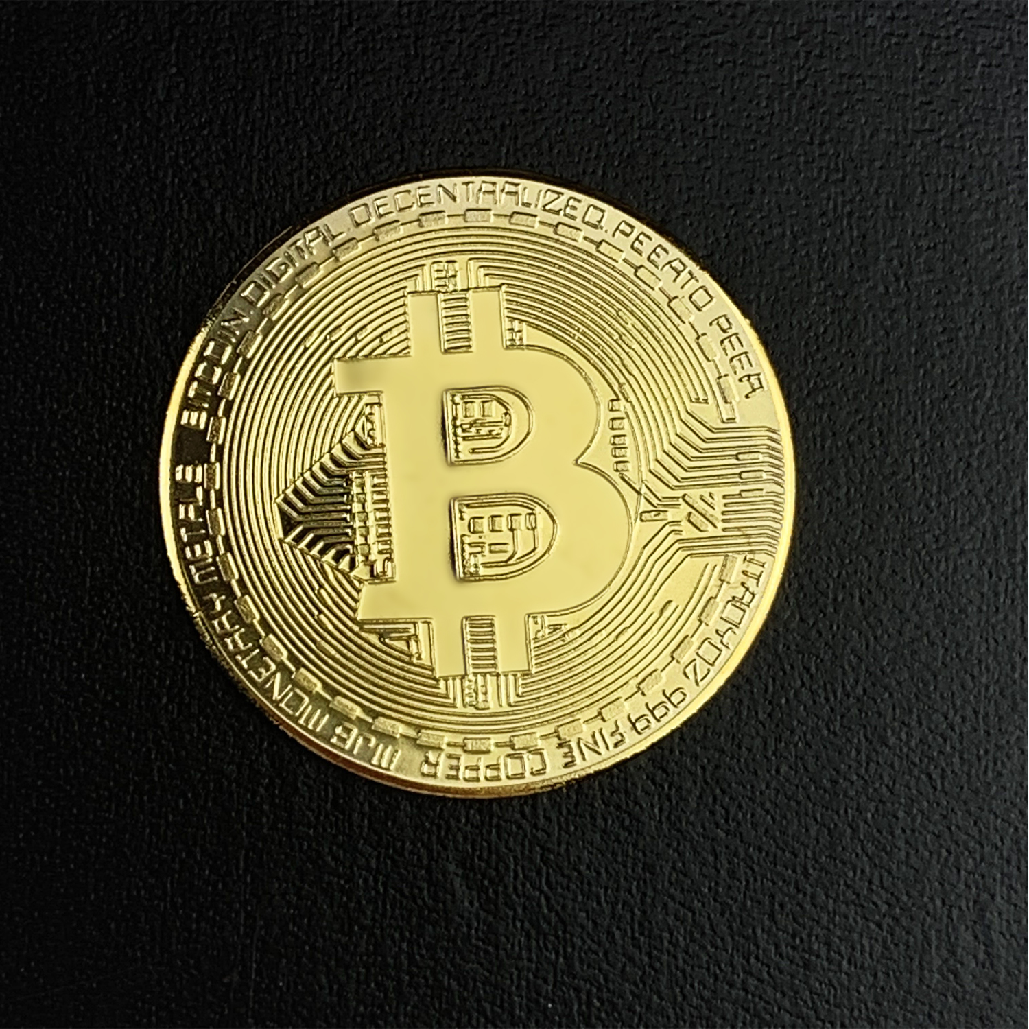 Moeda de Bitcoin de lembrança personalizada de 40 mm de aniversário de metal comemorativa de 24 k quilates moedas de ouro Bitcoin para venda