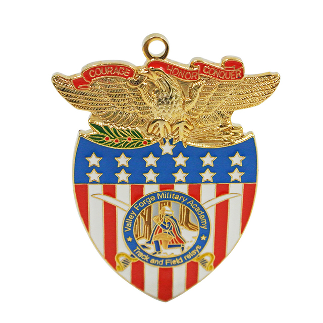 Medalha de futebol de futebol de ouro